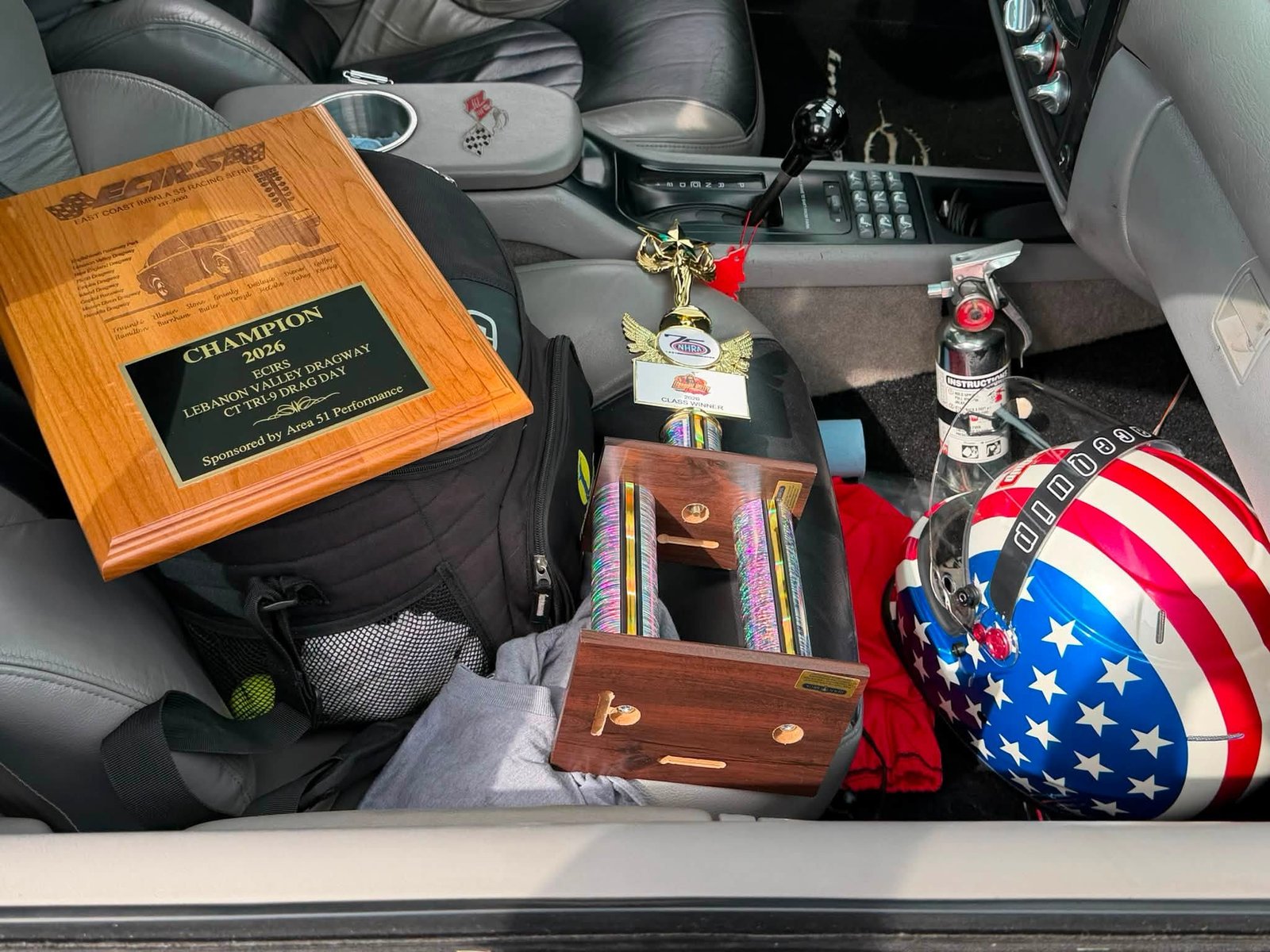 Packed and ready to roll